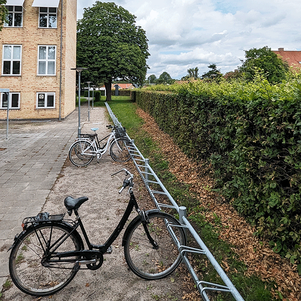 Horsens Gymnasium og HF med 686 cykelparkeringspladser